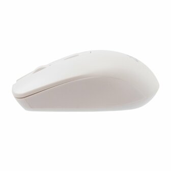 SBOX WM-837W | Draadloze Muis | Links- en Rechtshandig | RF | 1600 DPI | Wit