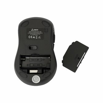 SBOX WM-993R | Draadloze Muis | Rechtshandig | RF | 1600 DPI | Rood