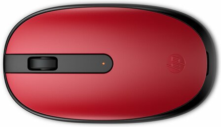 HP 240 Empire Red | Bluetooth Muis | Links- en Rechtshandig | 1600 DPI | Rood/Zwart