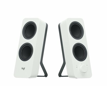 Logitech Z207 | 2.0 Luidsprekerset | Bluetooth en 3,5mm | Zwart/Wit