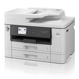 Titel: Brother MFC‑J5740DW | A3 AiO Inkjetprinter | Print/Scan/Kopieer/Fax | Wi‑Fi &amp; Ethernet | 8,8 cm Touchscreen | Wit