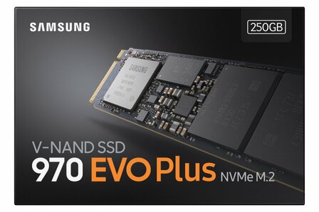 Samsung 970 Evo Plus | 250GB NVMe SSD | M.2 | 3.500MB/s