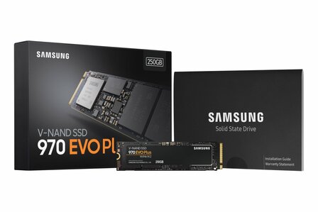 Samsung 970 Evo Plus | 250GB NVMe SSD | M.2 | 3.500MB/s