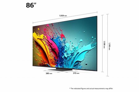 LG 86QNED86T6A 86&quot; | Ultra HD 4K QNED Smart TV | WebOS + Wifi | HDR10 | 120Hz