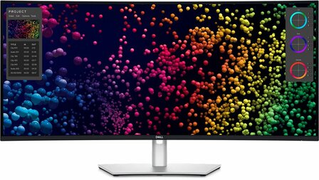 Dell UltraSharp U4025QW | 40&Prime; 5K (5120 x 2160) IPS Black | Thunderbolt 4 Hub | Curved Monitor | 120Hz