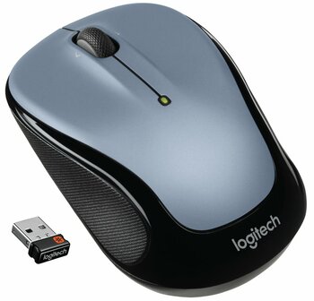 Logitech M325 | Draadloze Muis | Links- en Rechtshandig | RF | 1000 DPI | Zwart/Zilver