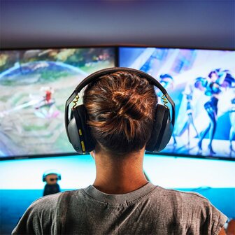 Logitech G435 Wireless Gaming Headset | Bluetooth &amp; Lightspeed | Hoofdband | Zwart