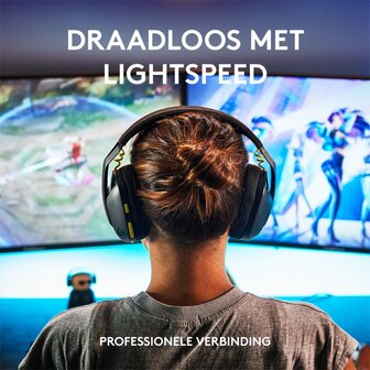 Logitech G435 Wireless Gaming Headset | Bluetooth &amp; Lightspeed | Hoofdband | Zwart
