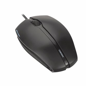 Cherry Gentix | Bekabelde Muis | Links- en Rechtshandig | USB-A | 1000 DPI | Zwart