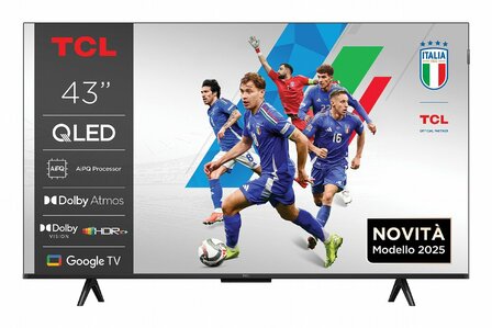 TCL 43P79K (2025) | 43&#039;&#039; Ultra HD 4K | QLED Smart TV | Wifi | Google TV | Dolby Vision | 60Hz
