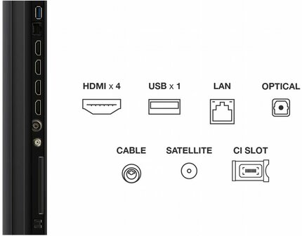 TCL 65P79K (2025) | 65&#039;&#039; Ultra HD 4K | QD-Mini LED Smart TV | Wifi | Google TV | Dolby Vision | 120Hz