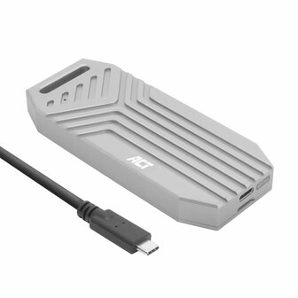 ACT USB 40Gbps M.2 2280 NVMe / PCIe SSD behuizing, tool-free