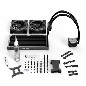 be quiet! PURE LOOP 2 FX 280mm | All-in-One CPU Waterkoeler | Zwart