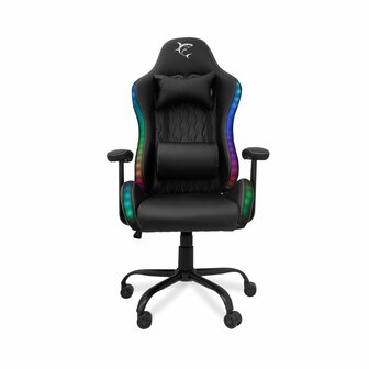 White Shark Indianapolis | Gamingstoel met RGB-verlichting | Belastbaar tot 120 kg