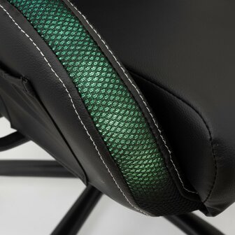 White Shark Indianapolis | Gamingstoel met RGB-verlichting | Belastbaar tot 120 kg