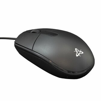 SBOX M-823B | Bedrade Muis Zwart | 1000 DPI | USB | Retail