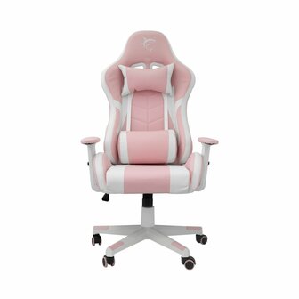 White Shark Roxy | Roze Gamingstoel met Verstelbare Rugleuning | Belastbaar tot 120 kg