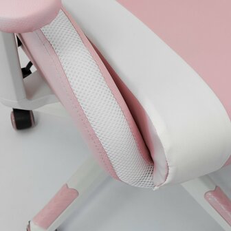 White Shark Roxy | Roze Gamingstoel met Verstelbare Rugleuning | Belastbaar tot 120 kg