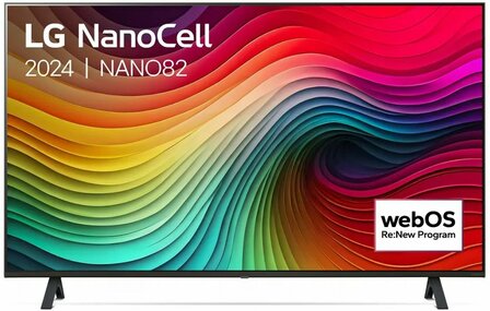 LG NanoCell 43NANO82T6B | 43&#039;&#039; Ultra HD 4K | NanoCell LED Smart TV | Wifi | WebOS 24 | HDR10 | 60Hz