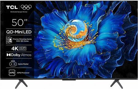 TCL 50C6KS | 50&#039;&#039; Ultra HD 4K | Mini LED Smart TV | Wifi | Google TV | Dolby Vision | 60Hz (2025)