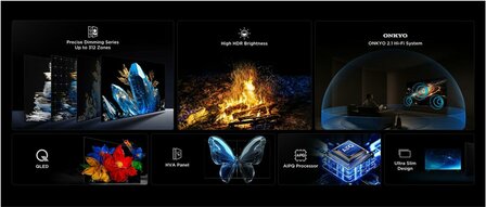 TCL 50C6KS | 50&#039;&#039; Ultra HD 4K | Mini LED Smart TV | Wifi | Google TV | Dolby Vision | 60Hz (2025)