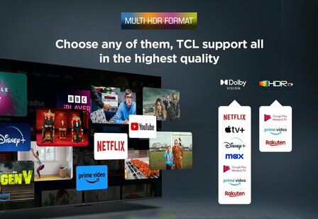 TCL 55V6C | 55&#039;&#039; Ultra HD 4K | LED Smart TV | Wifi | Google TV | Dolby Vision | 60Hz (2025)