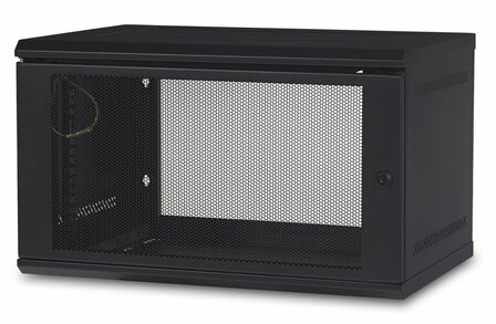 APC NetShelter WX AR106 | 6U 19&quot; Patchkast | Wandmontage | Ongemonteerd | 400mm diep