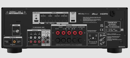 Onkyo TX-SR3100 | 5.2-kanaals AV-Receiver | 5&times; 80W | HDMI 2.1 (4 in / 1 uit) | 8K | DAB+