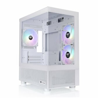 Thermaltake View 170 TG ARGB Snow | Micro Tower Case | Snow (CA-1Z4-00M6WN-00)