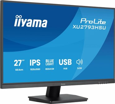 iiyama ProLite XU2793HSU-B7 27&#039;&#039; | 1920x1080 Full HD IPS| 100Hz | 1ms | Monitor