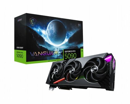 MSI GeForce RTX 5090 VANGUARD SOC | 32GB GDDR7 VRAM | 4K Gaming &amp; AI | Videokaart | GPU | Nvidia