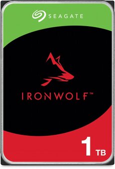 Seagate IronWolf ST1000VN008 | 1TB NAS 3,5&quot; HDD | 5400RPM | SATA III | 64MB Cache