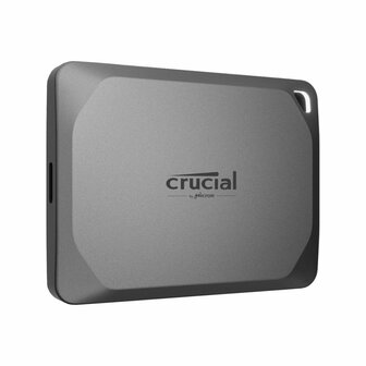 Crucial X9 Pro | 1TB Externe SSD | USB-C 3.2 Gen2 | 1.050MB/s lezen | 1.050MB/s schrijven | IP55 | Grijs