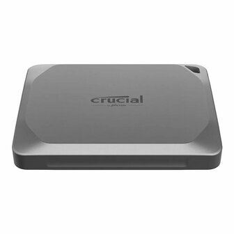 Crucial X9 Pro | 1TB Externe SSD | USB-C 3.2 Gen2 | 1.050MB/s lezen | 1.050MB/s schrijven | IP55 | Grijs