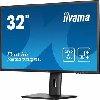 iiyama ProLite XB3270QSU-B1 32&#039;&#039; | 2560x1440 QHD IPS | 100Hz | HDMI DisplayPort | 3ms | Monitor
