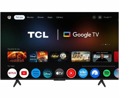 TCL 50P71K | 50&quot; 4K Ultra HD QLED Smart TV | Google TV | Dolby Vision | 60Hz (2025) | OPEN BOX
