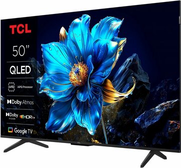 TCL 50P71K | 50&quot; 4K Ultra HD QLED Smart TV | Google TV | Dolby Vision | 60Hz (2025) | OPEN BOX