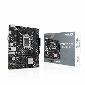 ASUS Prime H610M-K | Socket LGA 1700 | Intel H610 | 2xDDR5 | Micro-ATX | Moederbord