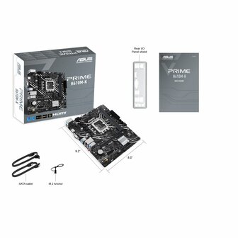 ASUS Prime H610M-K | Socket LGA 1700 | Intel H610 | 2xDDR5 | Micro-ATX | Moederbord