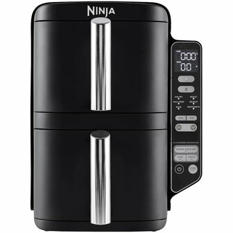 Ninja SL300EU Airfryer | Dubbele Mand | 7,6 Liter | Vrijstaand | 1750 Watt | Zwart | OPEN BOX