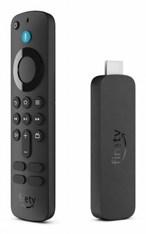 Amazon Fire TV Stick 4K &ndash; Streaming Media Player | 4K Ultra HD | Dolby Vision | HDR10+ | Dolby Atmos | Alexa Voice Remote | OPEN BOX