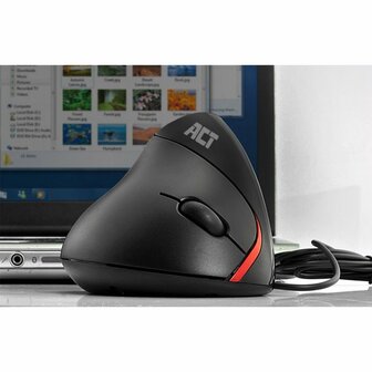 ACT AC5010 muis Rechtshandig USB Type-A Optisch 1000 DPI