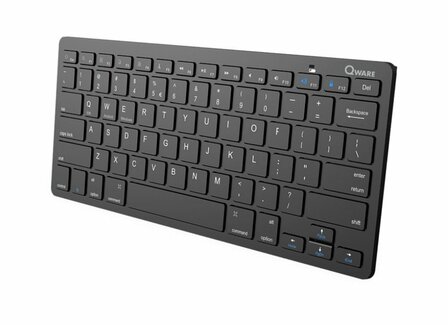 QWARE Wireless keyboard Woodstock Zwart