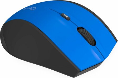 QWARE Wireless Mouse Bolton Blauw