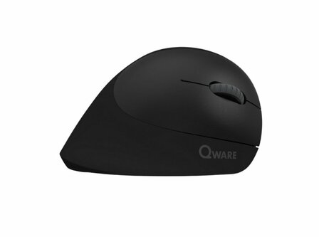 QWARE Wireless Ergo Mouse Coventry Zwart