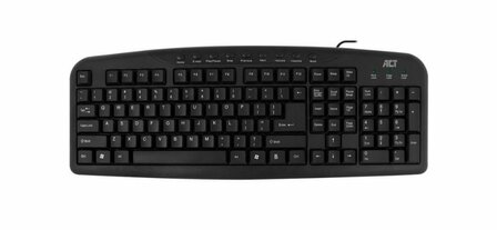 ACT AC5400 | Toetsenbord | USB | QWERTY US | Zwart