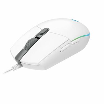 Logitech G102 LightSync | Gaming Muis | Rechtshandig | USB-A | 8000 DPI | Wit