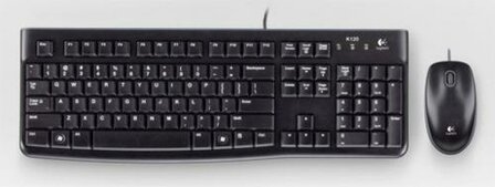 QWERTZ | Logitech MK120 | Bedrade Muis en Toetsenbordcombo | QWERTZ