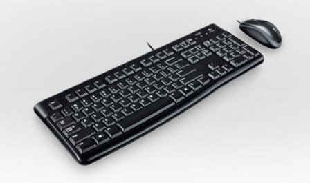 QWERTZ | Logitech MK120 | Bedrade Muis en Toetsenbordcombo | QWERTZ