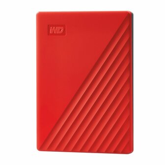 WD My Passport Externe Harde Schijf | 2TB | USB 3.2 | Rood